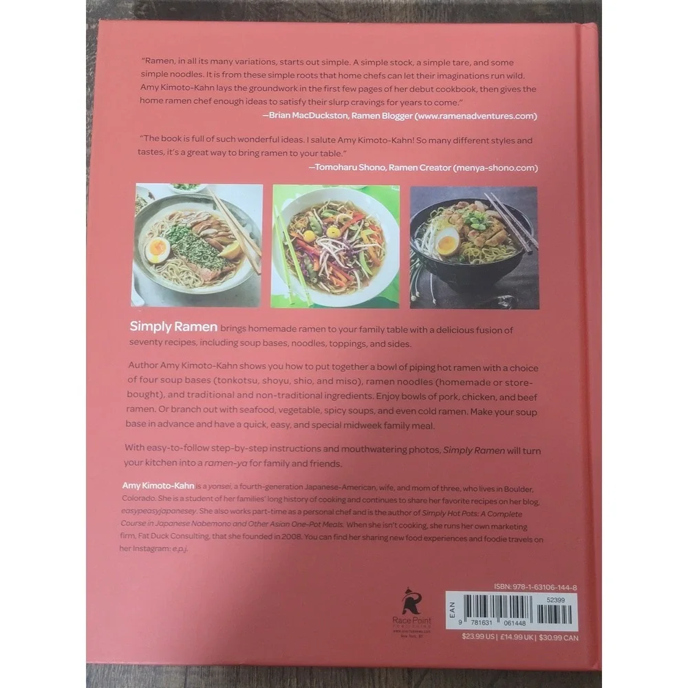 Simply Ramen Cookbook: Complete Course for Homemade‎ Ramen Meals at Home